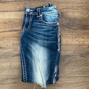 Miss Me skinny blue jeans